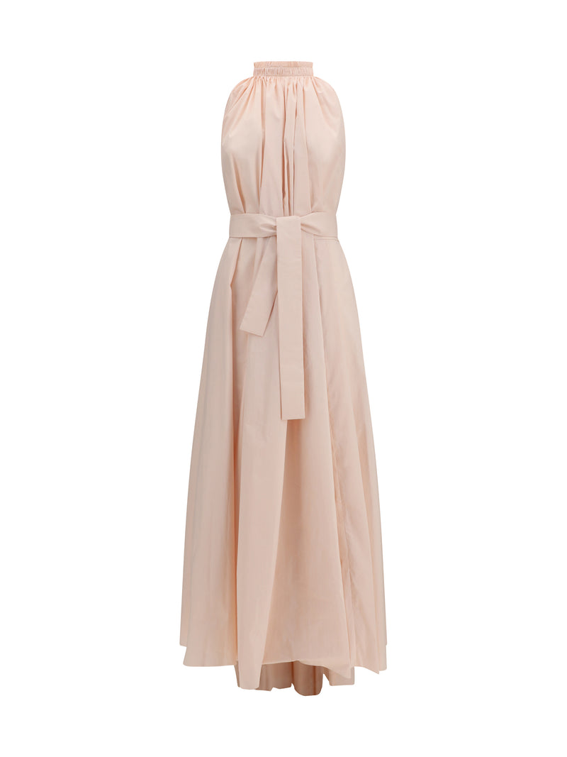 Sa Su Phi Sa Su Phi Belted Pleated Dress Light Pink - World Class Fashion