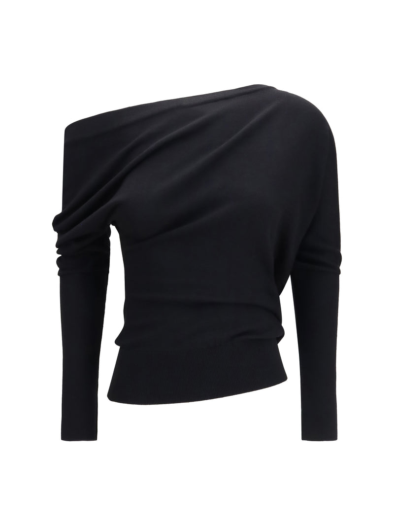 Tom Ford Tom Ford Asymmetric Sweater Black Women - World Class Fashion