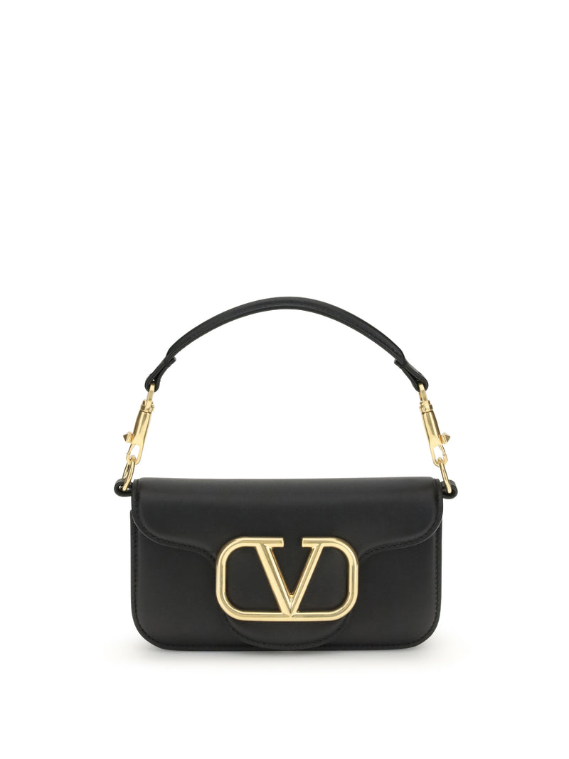Valentino Garavani Valentino Garavani Locò Shoulder Bag Nero - World Class Fashion