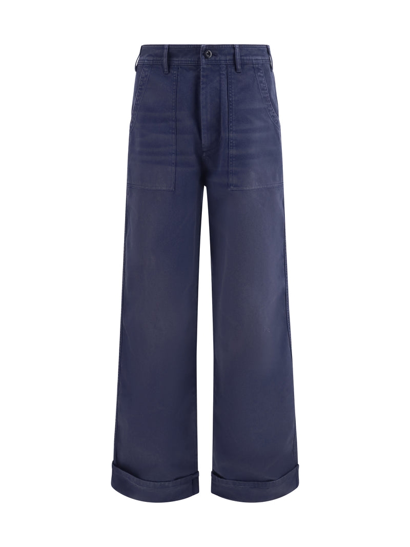 Acne Studios Acne Studios Organic Cotton Twill Pants - World Class Fashion