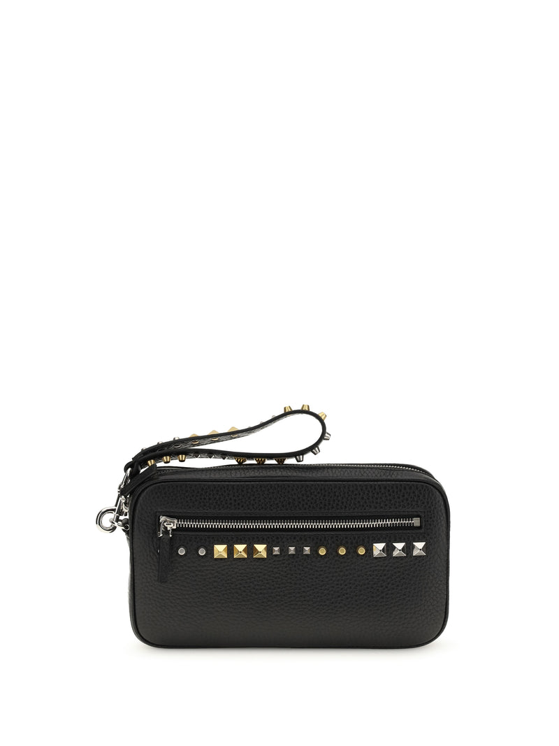 Valentino Garavani Valentino Garavani Rockstud Beauty Case Nero - World Class Fashion