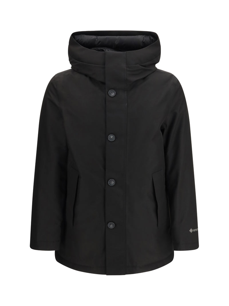 Woolrich Woolrich Gore-tex Parka Black Men - World Class Fashion