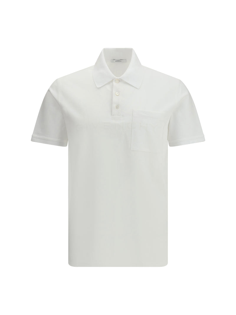 Givenchy Givenchy Cotton Polo With Logo White Men - World Class Fashion