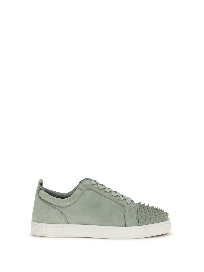 Christian Louboutin Christian Louboutin Louis Junior Spikes Orlato Sneakers Haiiro - World Class Fashion