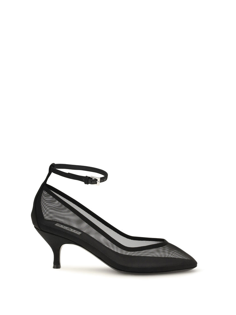 Alaia Alaïa Nude Mesh Pumps Noir Women - World Class Fashion
