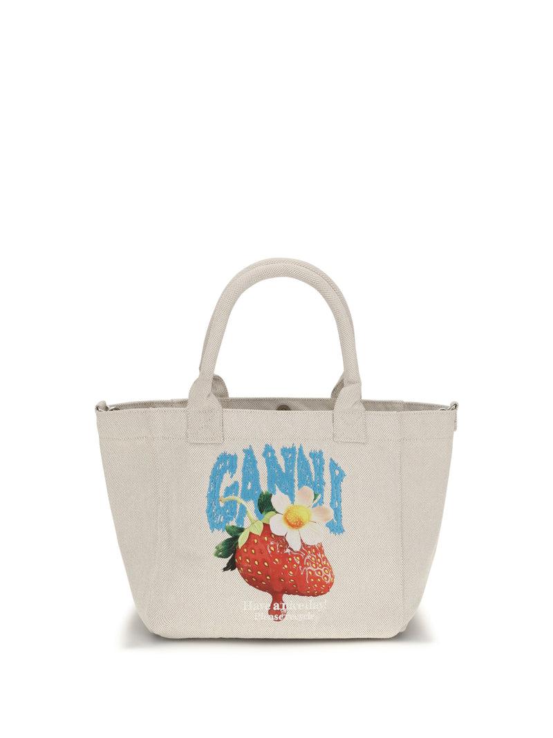 Ganni Ganni Small Easy Shoulder Bag Sunlight - World Class Fashion