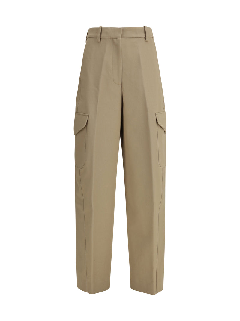 Givenchy Givenchy Cotton Wool Cargo Pants Beige Women - World Class Fashion
