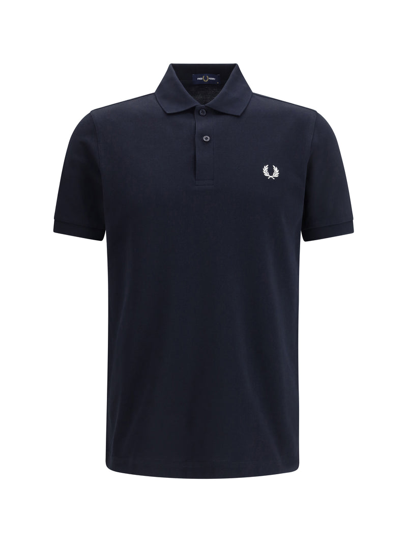 Fred Perry Fred Perry M3636 Long Sleeve Polo Navy - World Class Fashion