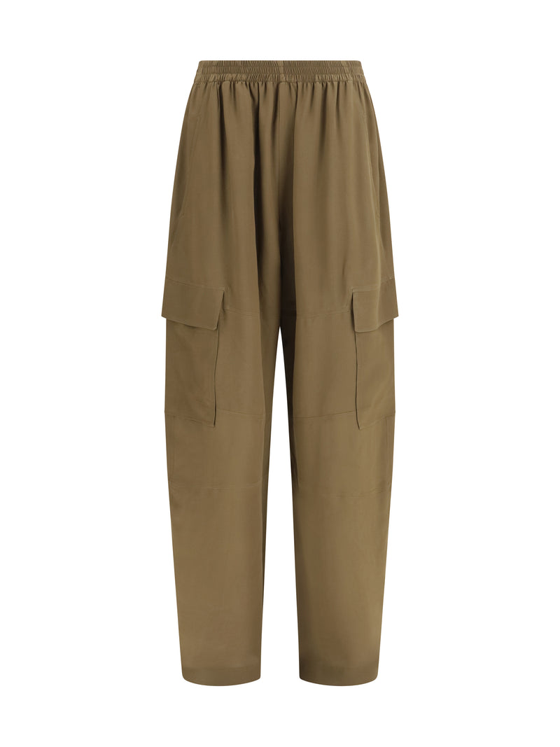 Petar Petrov Petar Petrov Nomad Code Pants Olive - World Class Fashion