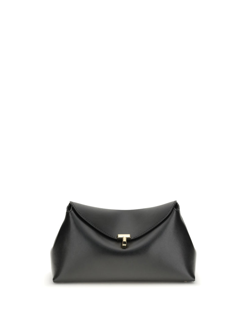 Toteme Toteme T-lock Clutch Black - World Class Fashion