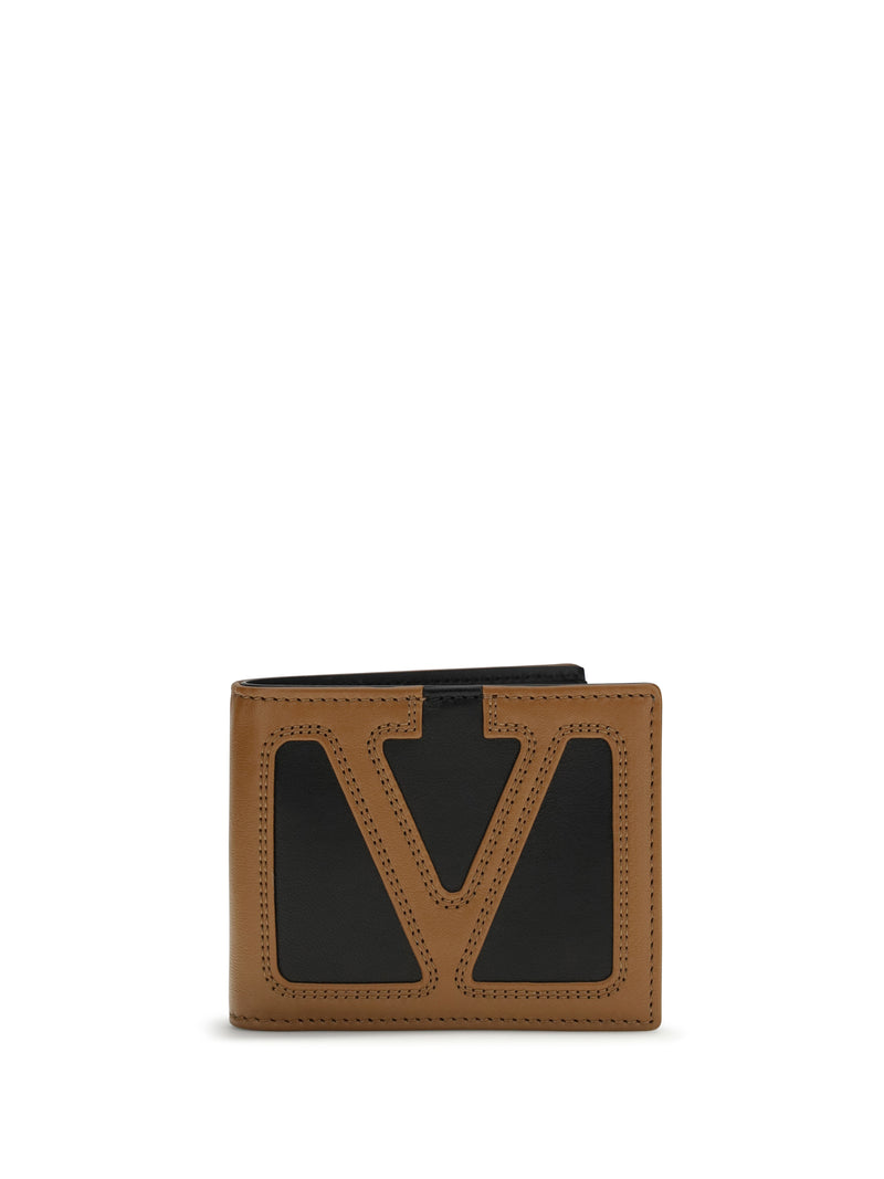 Valentino Garavani Valentino Garavani Viva Superstar Wallet Nero/Spice - World Class Fashion