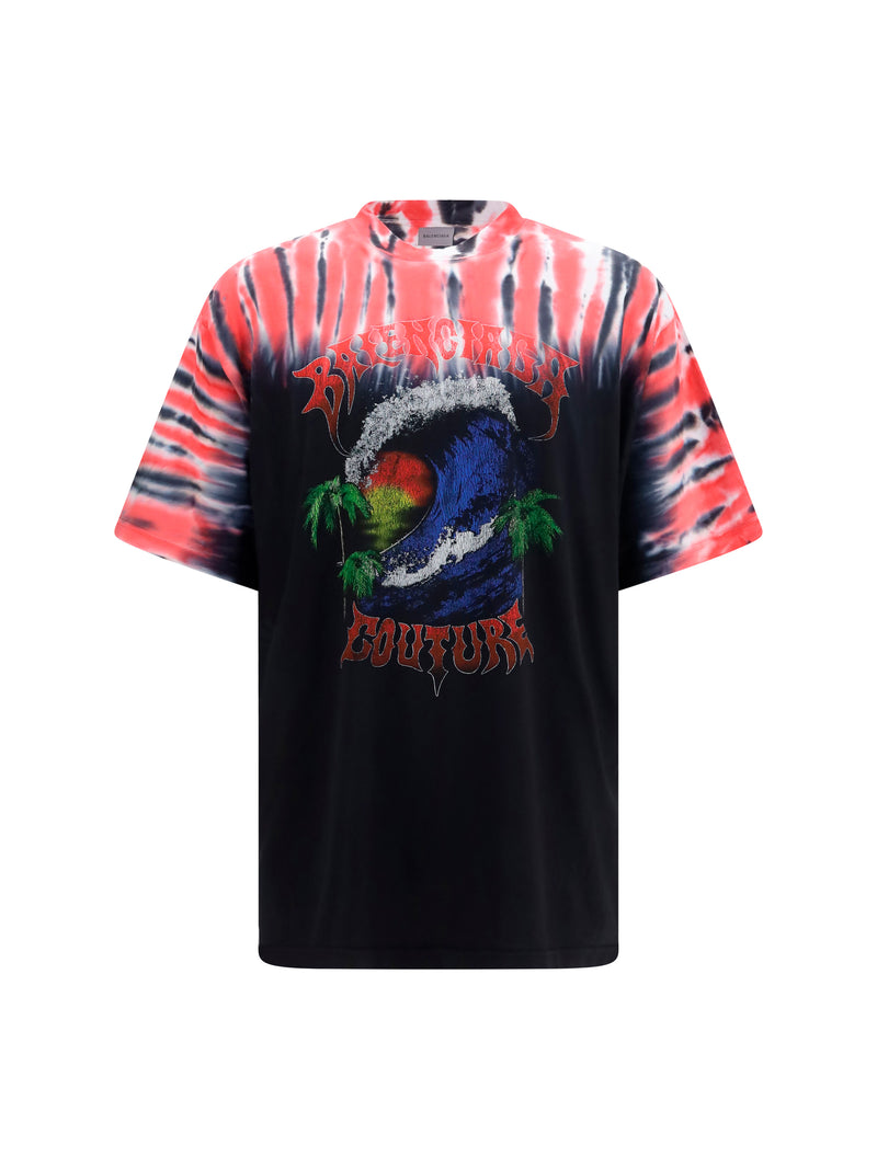Balenciaga Balenciaga Extreme Tie Dye T-shirt - World Class Fashion