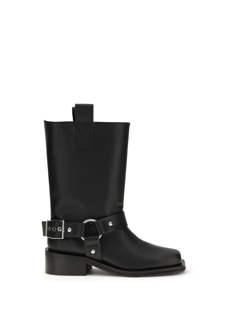 Ganni Botas Biker Ganni para Mujer Negras - World Class Fashion
