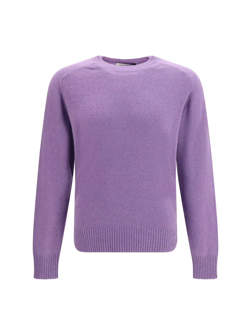 Brooksfield Brooksfield Crewneck Sweater Aubergine - World Class Fashion