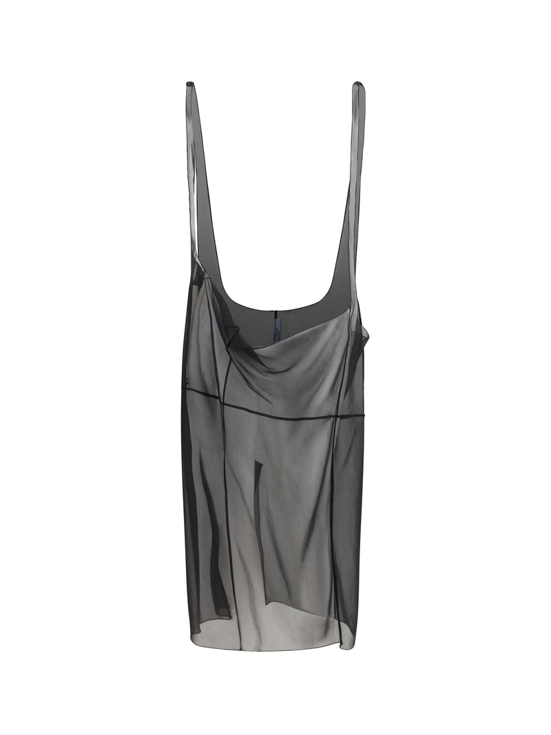 Prada Prada Cigaline Midi Skirt With Suspender Straps - World Class Fashion