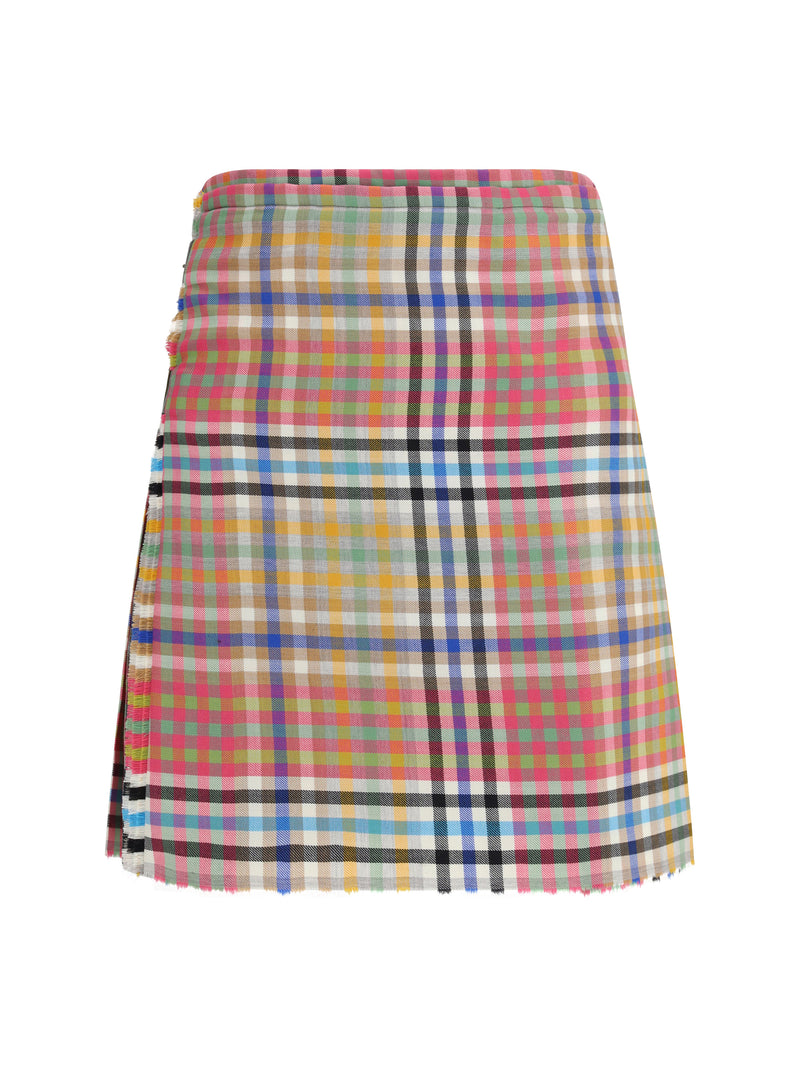 Vivienne Westwood Vivienne Westwood Minifalda escocesa Heather de cuadros Multi - World Class Fashion