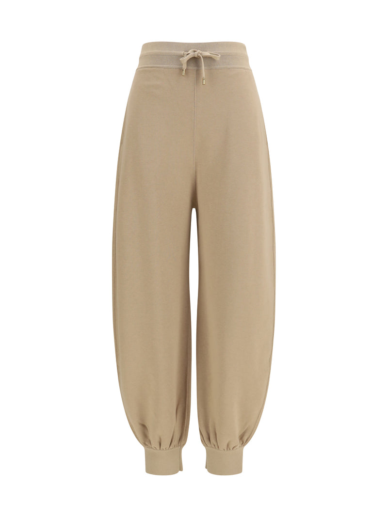 Loro Piana Loro Piana Mersey Cashmere Sweatpants Cafe au Lait - World Class Fashion
