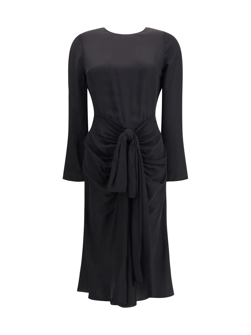 Alaia Alaïa Draped Viscose Dress - World Class Fashion