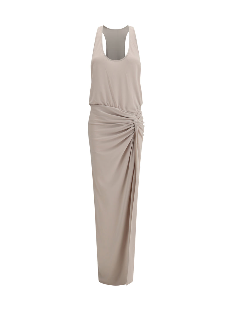 The Andamane The Andamane Juno Maxi Dress Greige - World Class Fashion