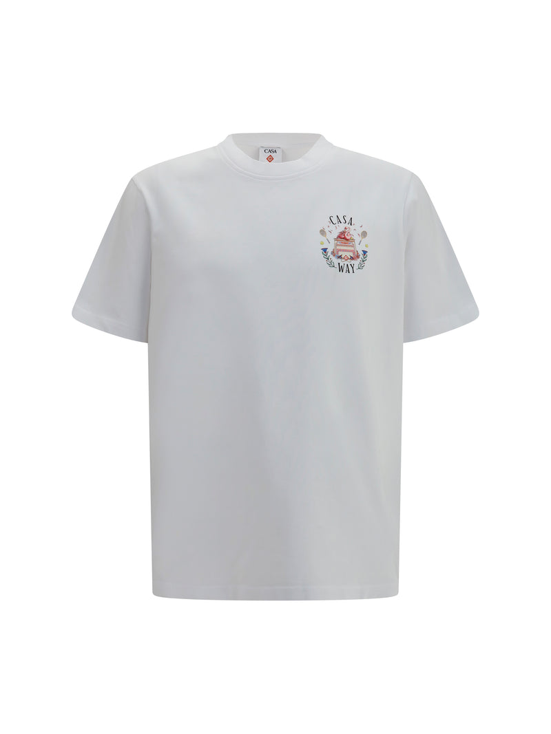 Casablanca Casablanca Cotton Logo-print T-shirt - World Class Fashion