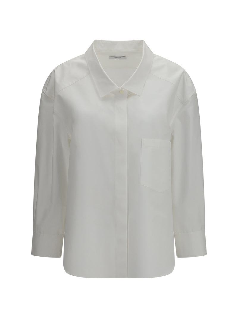 Givenchy Givenchy Cotton Poplin Shirt White Women - World Class Fashion