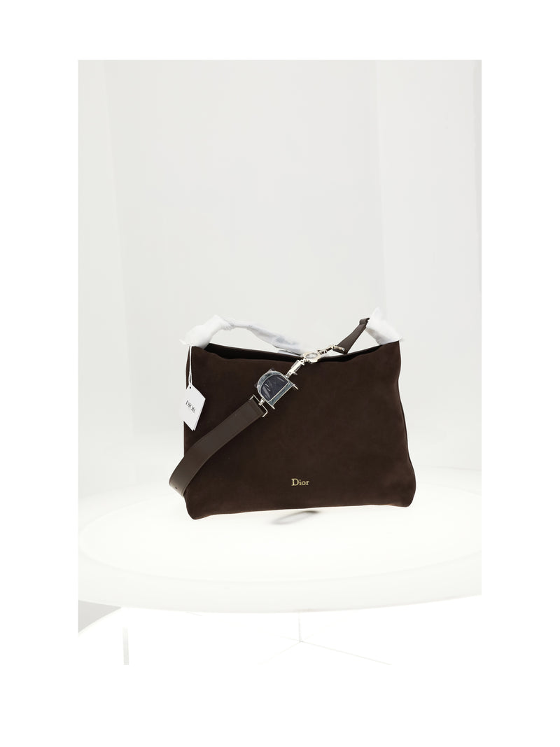 Dior Dior Calfskin Tote Bag Chocolat - World Class Fashion
