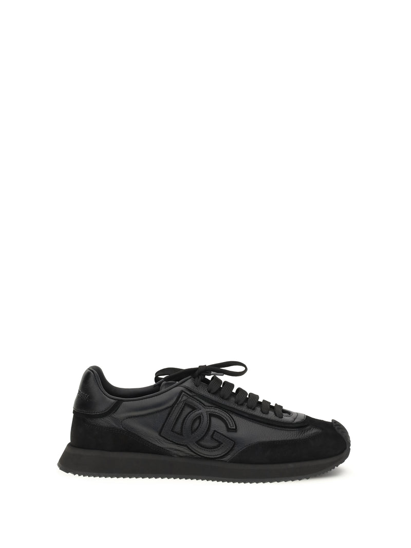 Dolce & Gabbana Dolce & Gabbana DG Cushion Sneakers Nero Men - World Class Fashion