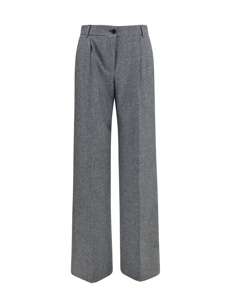Dolce & Gabbana Dolce & Gabbana Prince Of Wales Tailored Pants - World Class Fashion