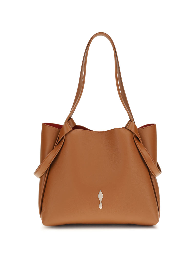 Christian Louboutin Christian Louboutin Small Bettina Tote Bag Cuoio - World Class Fashion