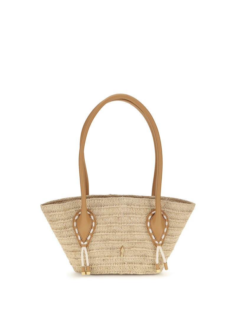 Christian Louboutin Christian Louboutin Venus Mini Tote Bag Natural/Cuoio - World Class Fashion