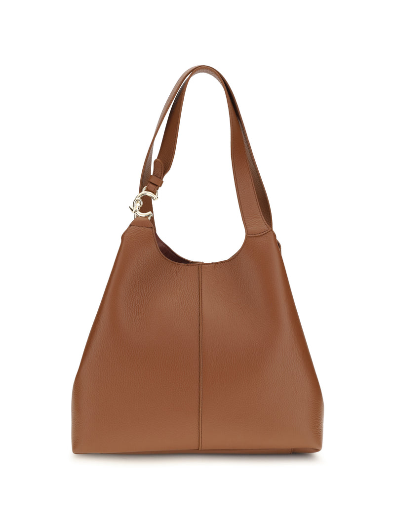 Coccinelle Coccinelle Large C-easy Tote Bag Cognac - World Class Fashion