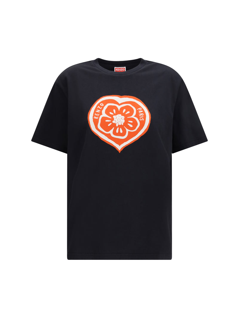 Kenzo Kenzo Boke Heart T-shirt Black Women - World Class Fashion