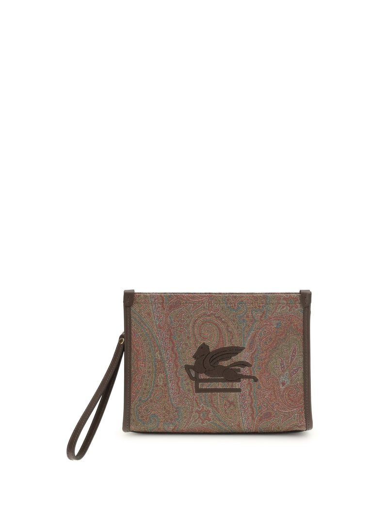 Etro Etro Medium Pouch Clutch Bag M0019 - World Class Fashion