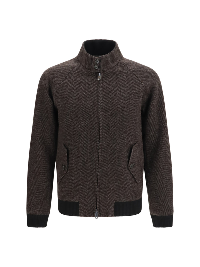 Baracuta Baracuta Herringbone G9 Jacket Brown - World Class Fashion