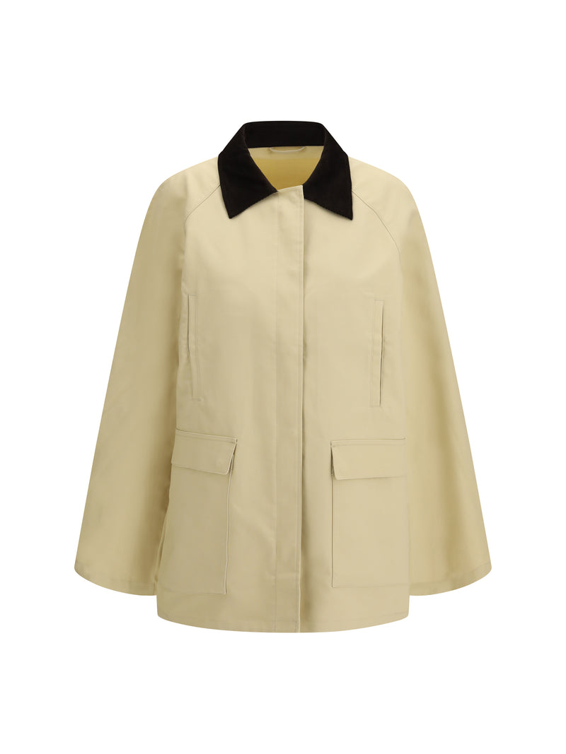 Toteme Chaqueta de campo Toteme de verano color cacahuete para mujer - World Class Fashion