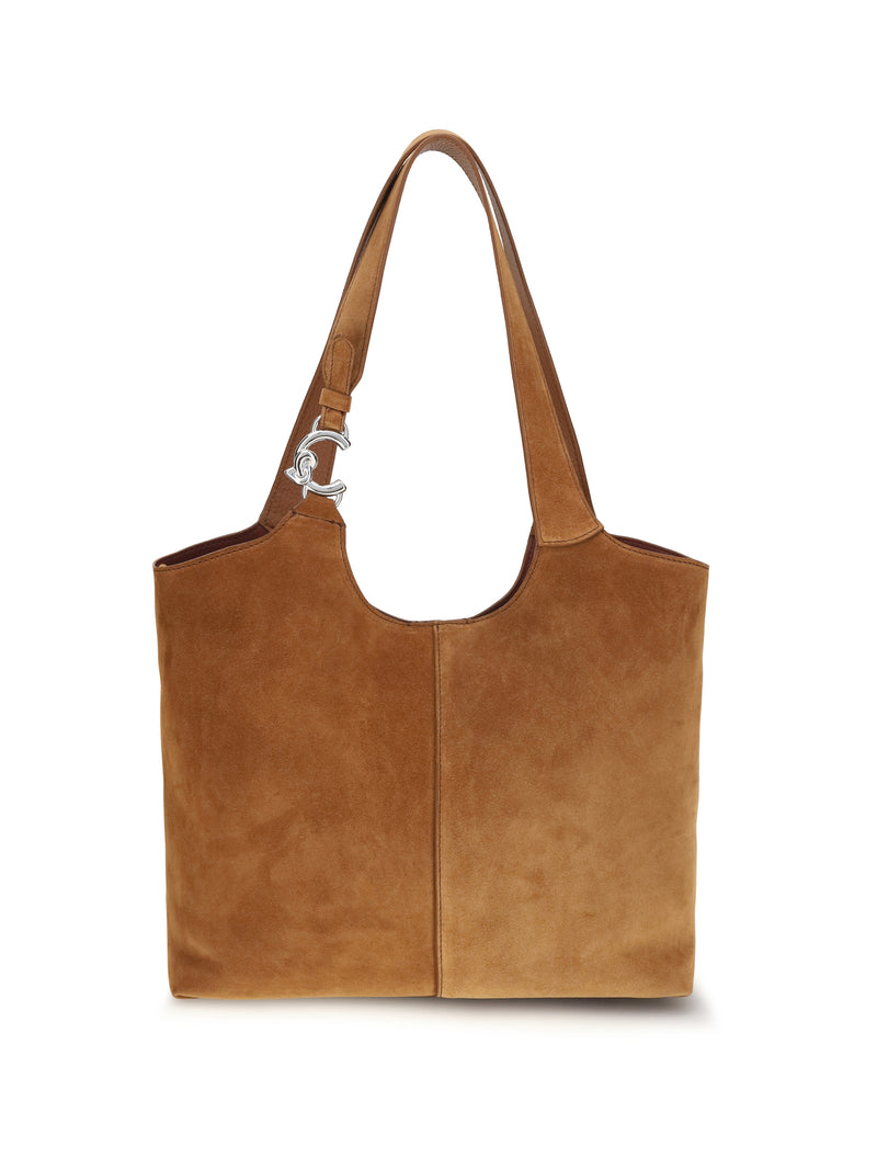 Coccinelle Coccinelle C-Easy Large Shoulder Bag Cognac - World Class Fashion