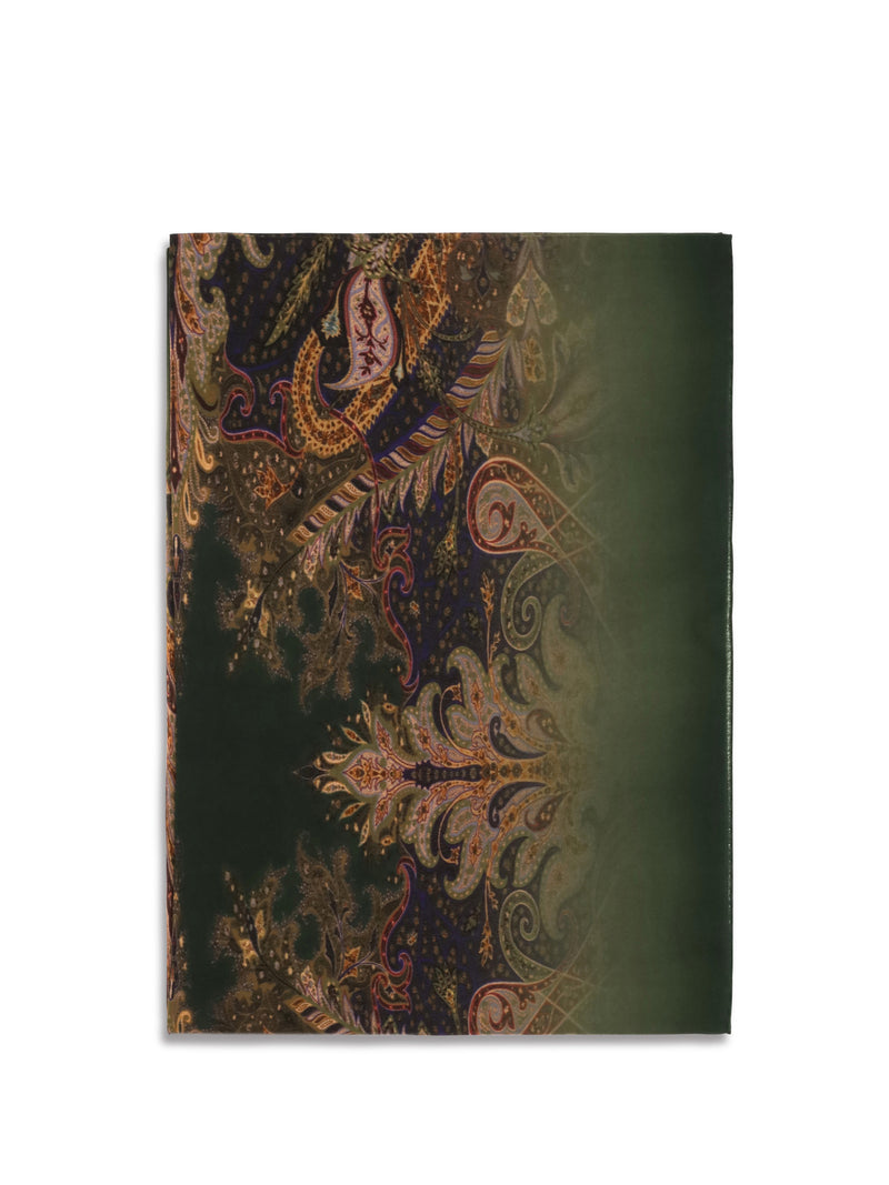 Etro Etro Orfeo Modal Scarf Green - World Class Fashion