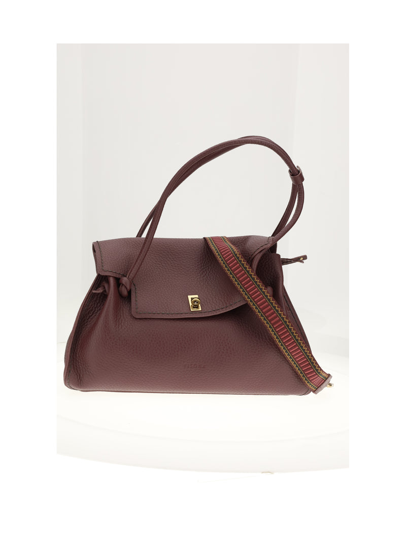 Visonà Visonà Queen Bag Bordeaux - World Class Fashion