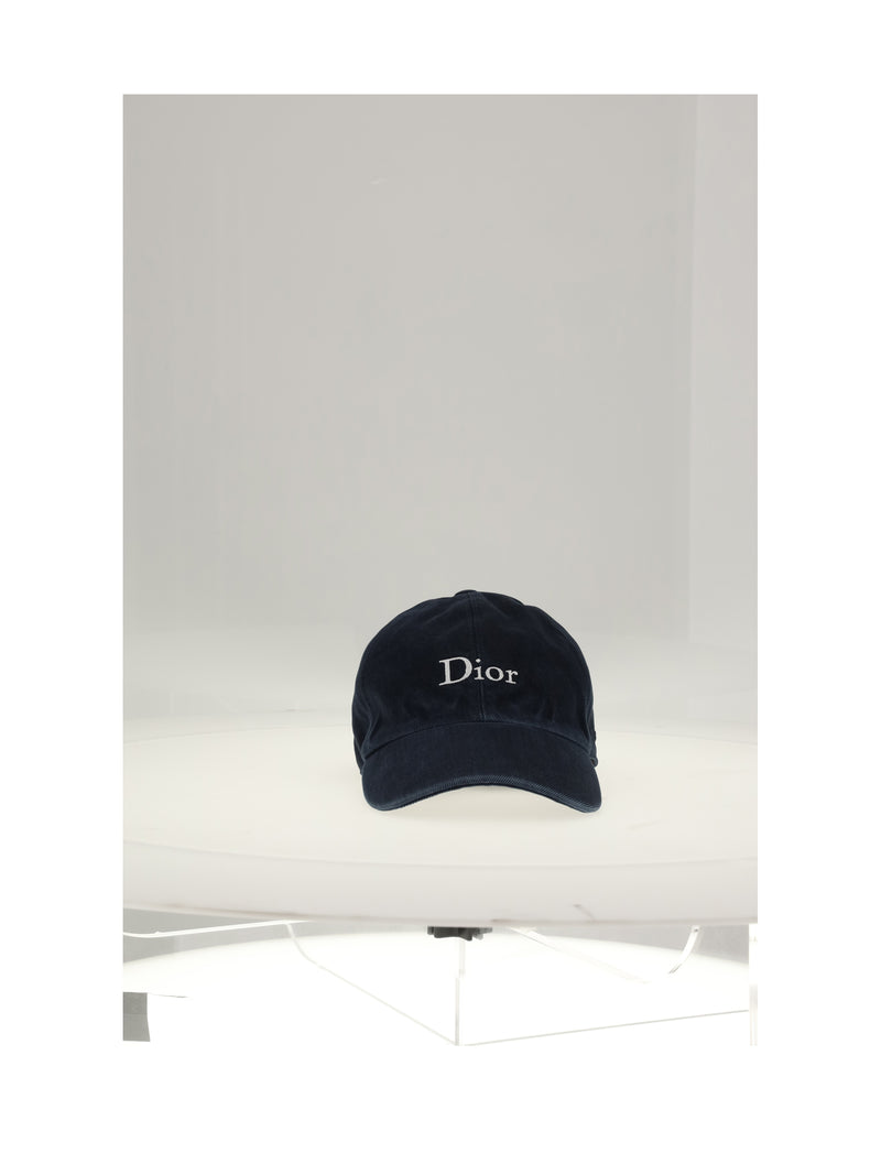 Dior Homme Dior Homme Baseball Hat Blue Men - World Class Fashion