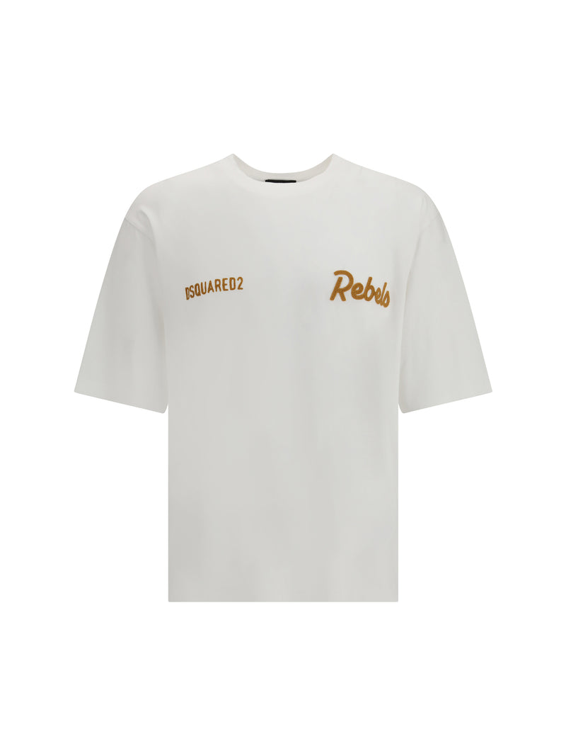 Dsquared2 Dsquared2 Rebels T-shirt White Men - World Class Fashion