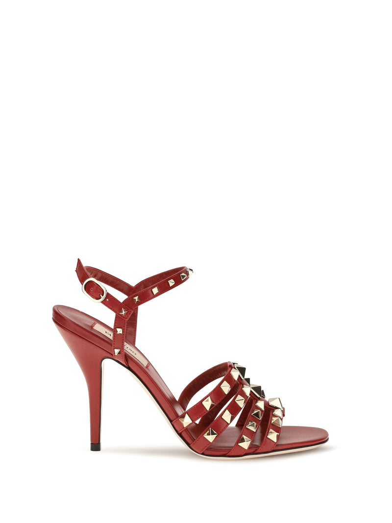 Valentino Garavani Valentino Garavani Rockstud Kidskin Sandals - World Class Fashion