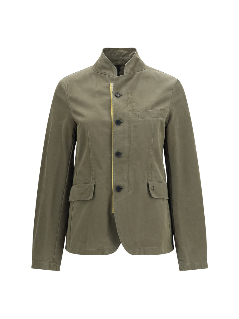 Fendi Fendi Drill Jacket Verde Militare - World Class Fashion