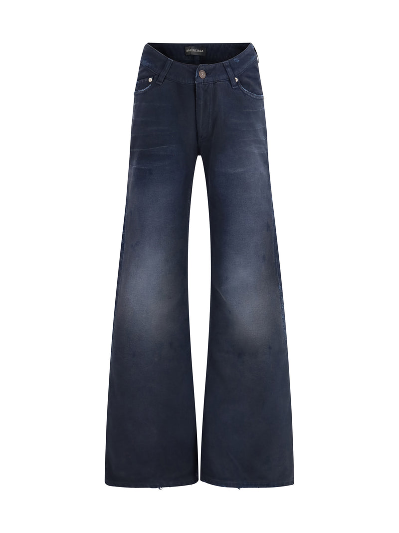 Balenciaga Balenciaga Curved Waist Jeans - World Class Fashion