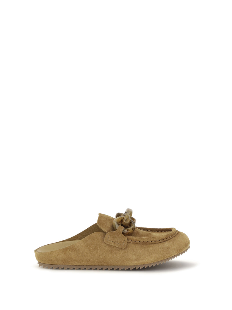 Pedro García Pedro García Bilma Mules Alpaca Castoro-Tortoise - World Class Fashion