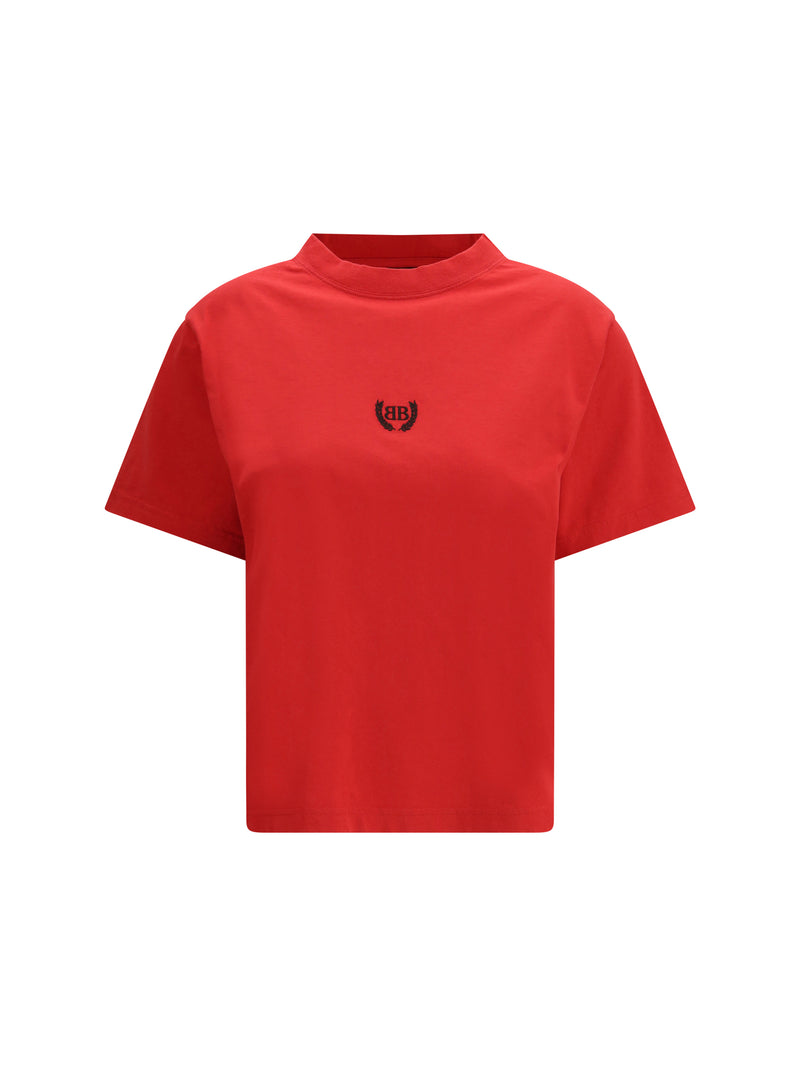 Balenciaga Balenciaga Laurel Classic T-shirt Azure/Navy - World Class Fashion