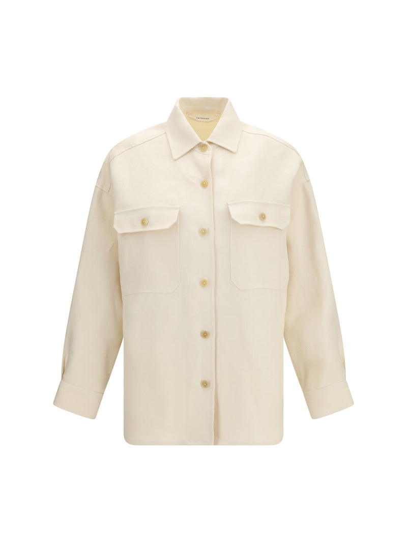 Umit Benan Umit Benan Linen Luisa Overshirt - World Class Fashion