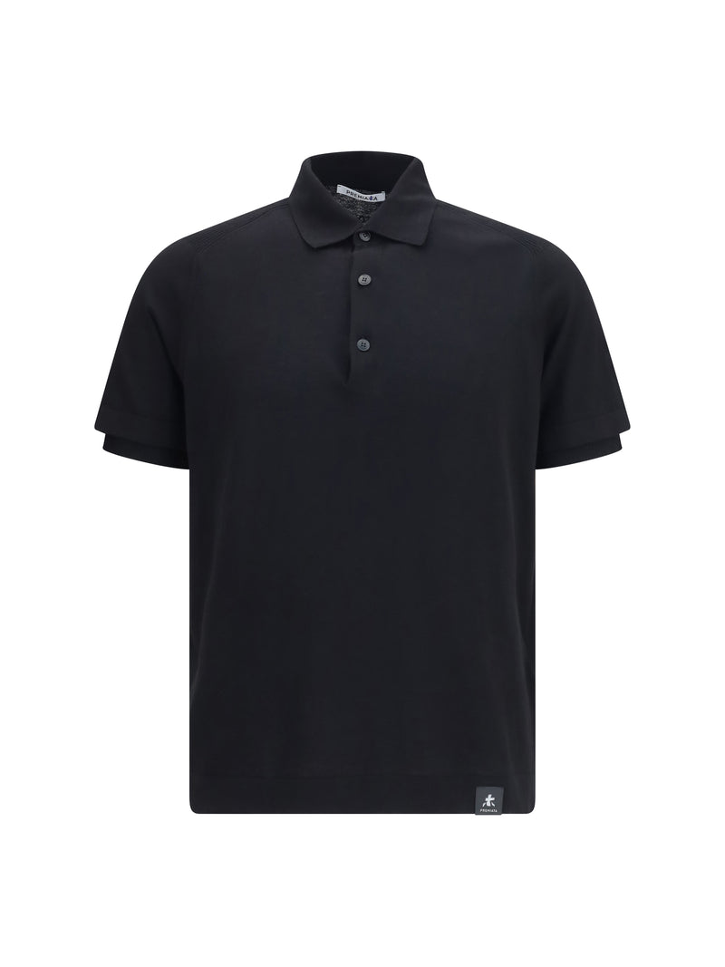 Premiata Premiata Cotton Polo Shirt Black Men - World Class Fashion