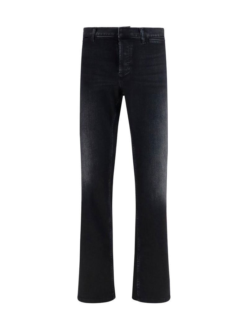 Gucci Gucci Stretch Cotton Jeans Black Men - World Class Fashion