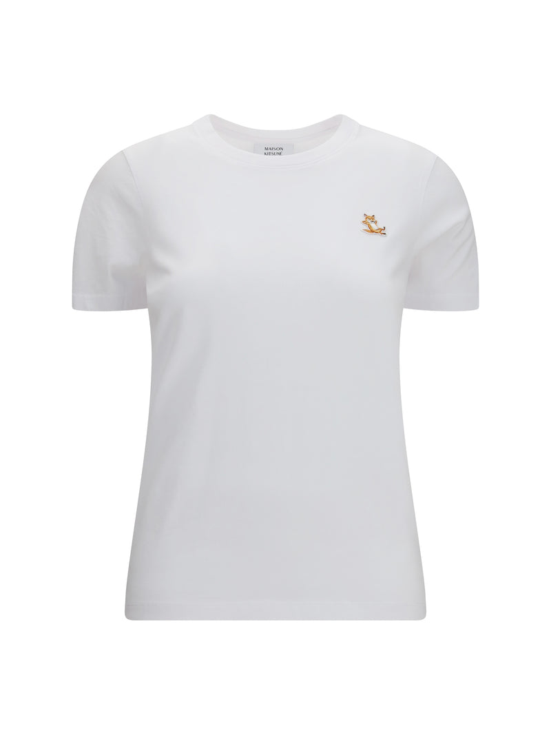 Maison Kitsuné Maison Kitsuné Chillax Fox T-shirt White - World Class Fashion