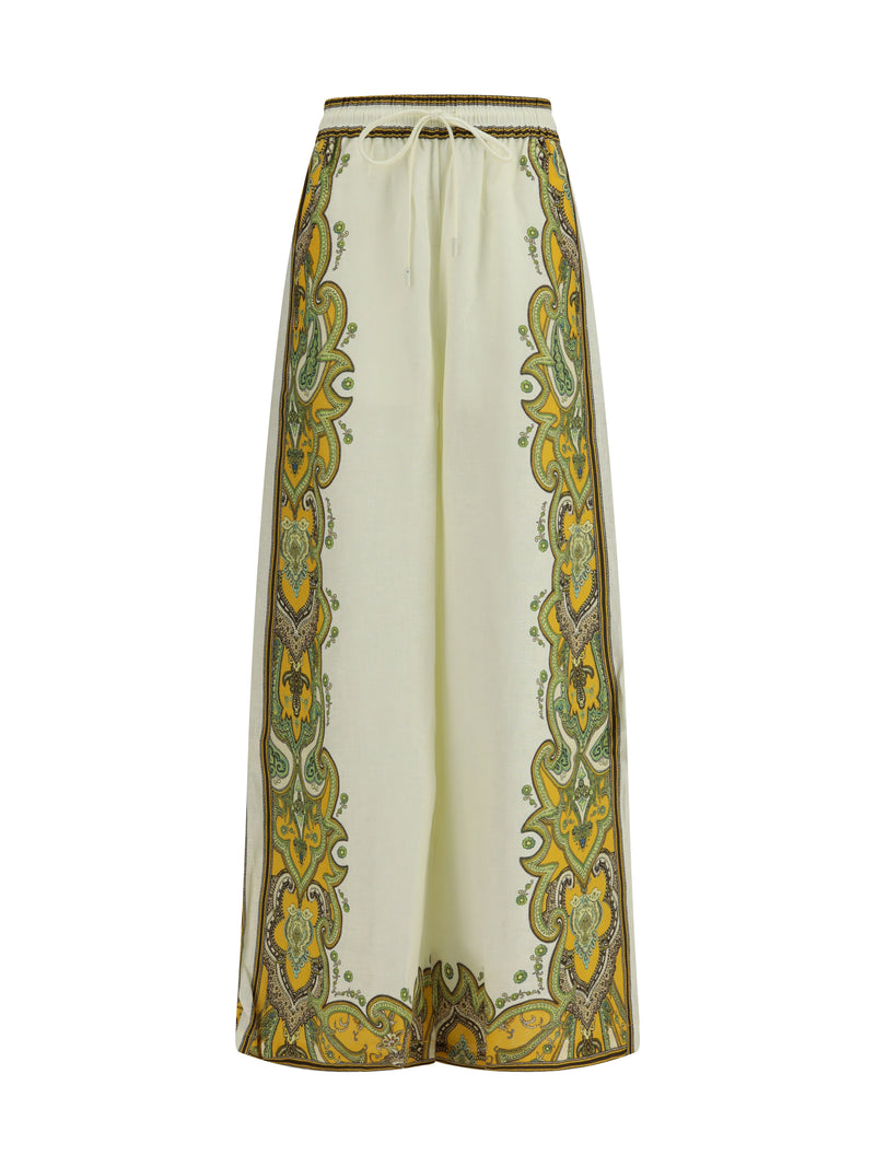 Alemais Alemais Porter Pants Cream Women - World Class Fashion